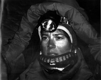 Araceli Segarra, primera alpinista española que corona el Everest.