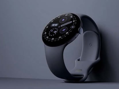 Reloj inteligente Pixel Watch 4 de color gris