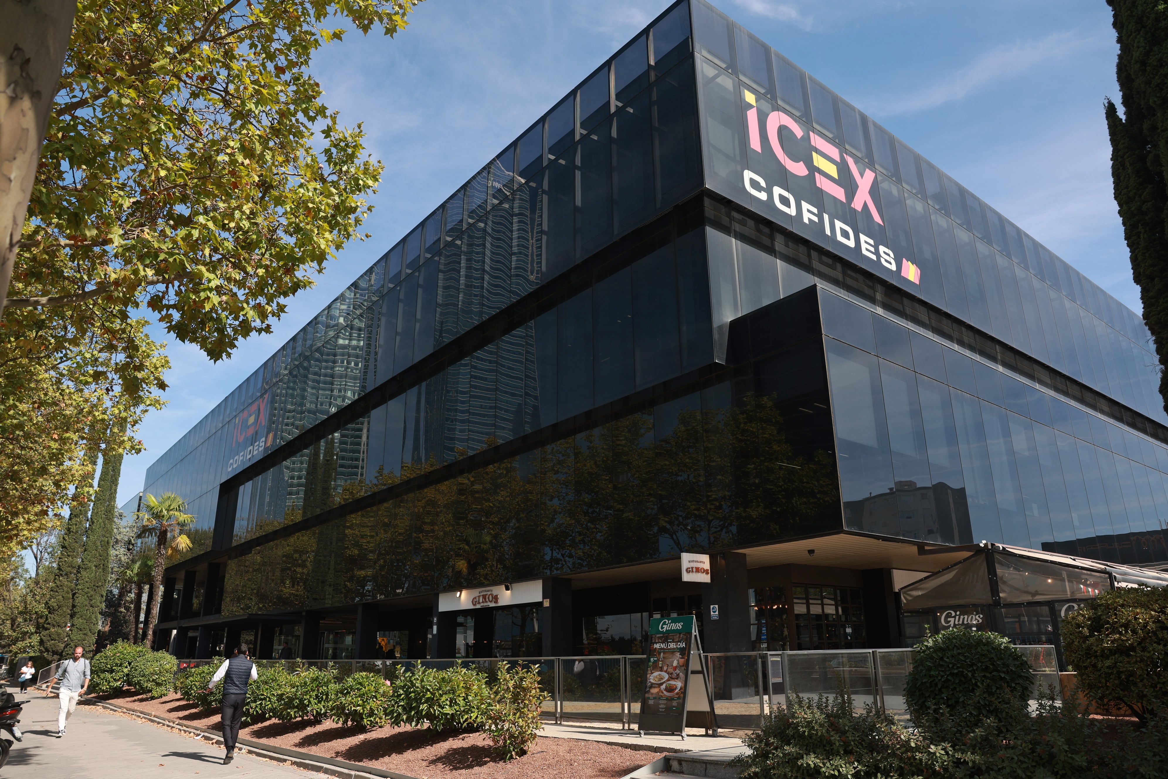 Sede del ICEX en el Pº de la Castellana, 278.