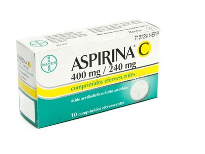 Retirados varios lotes de Aspirina C y Actron por problemas en el envase