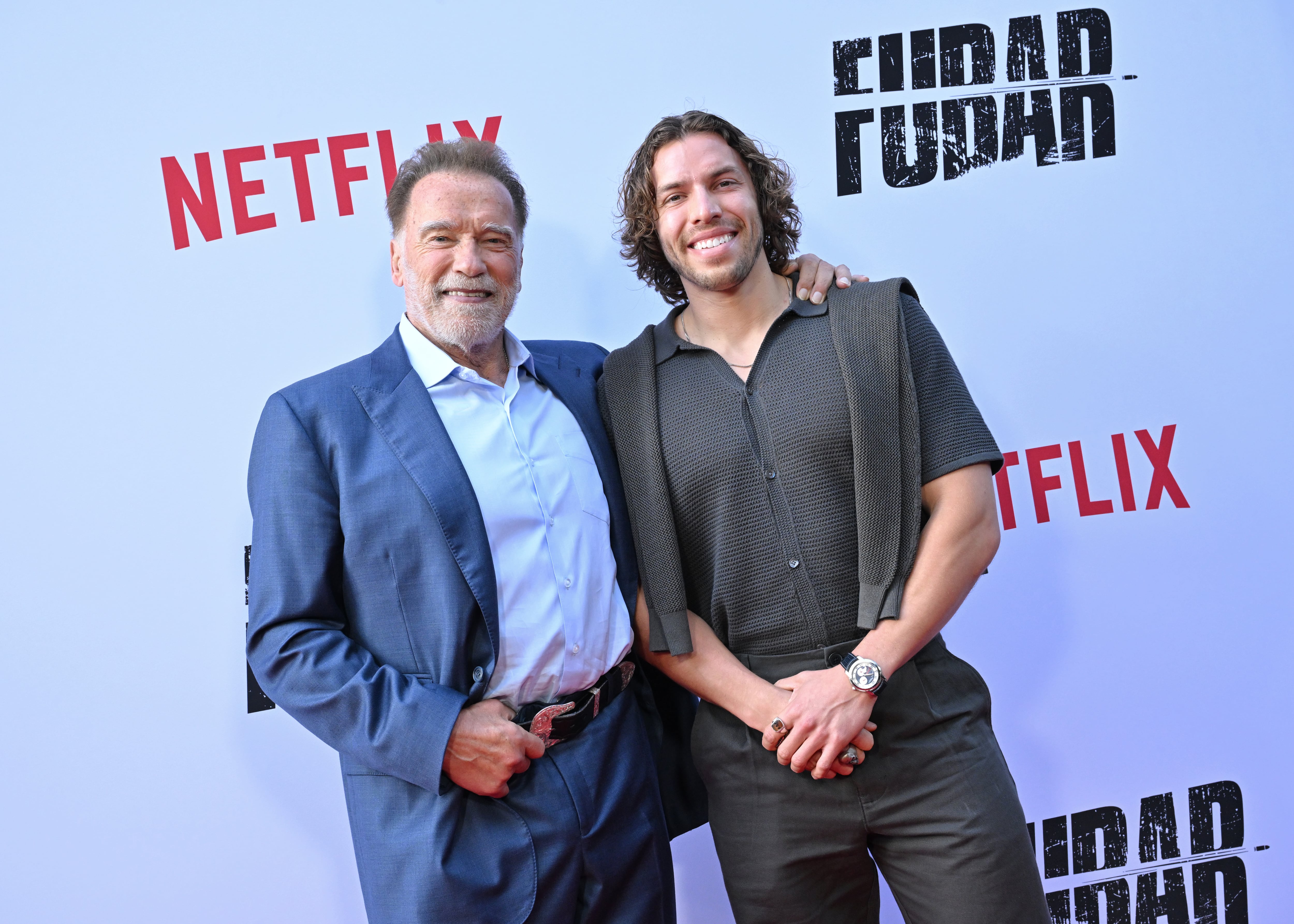 El hijo de Arnold Schwarzenegger, Joseph Baena, sigue sus pasos en el culturismo y ya es campeón estatal