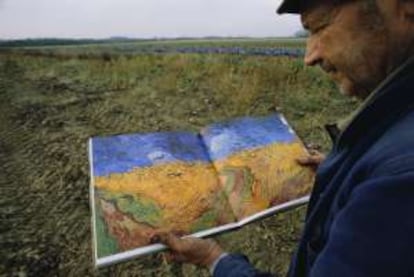 Campos de Auvers-sur-Oise, que Van Gogh pintou em julho de 1890 em sua obra ‘Campo de trigo com corvos”, uma das últimas pinturas do artista.