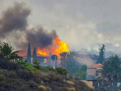 El volcán de Cumbre Vieja arrasó más de 1.000 construcciones