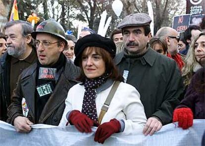 Javier Gurruchaga, Elvira Lindo y Antonio Muñoz Molina.