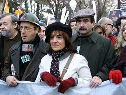 Javier Gurruchaga, Elvira Lindo y Antonio Muñoz Molina.