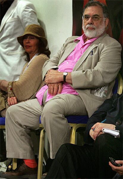 Francis Ford Coppola en la presentación de la película de su hija.