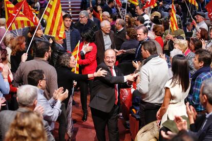 Acto final de campaña del PSC en Cornellà de Llobregat.