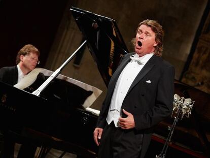 El tenor alem&aacute;n Klaus Florian Vogt en el Festival de Peralada. 