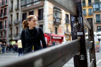 La filósofa y psicoanalista Cynthia Fleury en Pamplona.