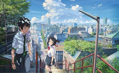 Imagen de 'Your name' (2016), de Makoto Shinkai.