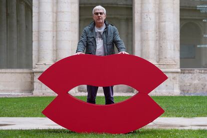 El cineasta francés Alain Guiraudie, en la presentación de su película 'Misericordia' el viernes 25 en Valladolid.