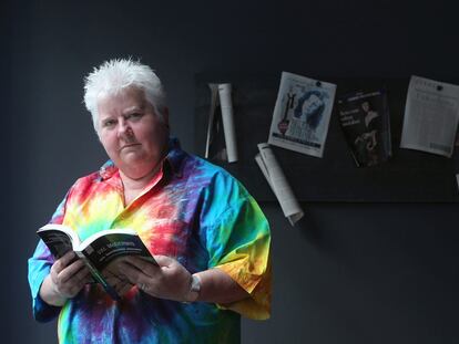 La escritora Val McDermid, en un hotel de Madrid.