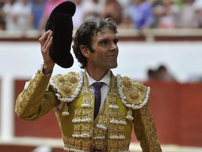 Jos&eacute; Tom&aacute;s, en la Feria de San Juan y San Pedro, de Le&oacute;n, en junio de 2014.