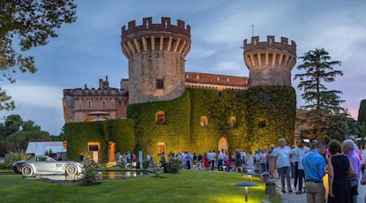 El castillo de Peralada, durante la última edición del festival de música. 