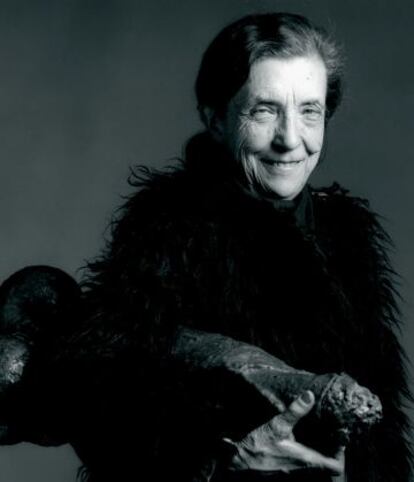 Retrato de Louise Bourgeois de Robert Mapplethorpe, de 1982.