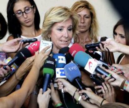 La presidenta de la Comunidad de Madrid, Esperanza Aguirre. EFE/Archivo