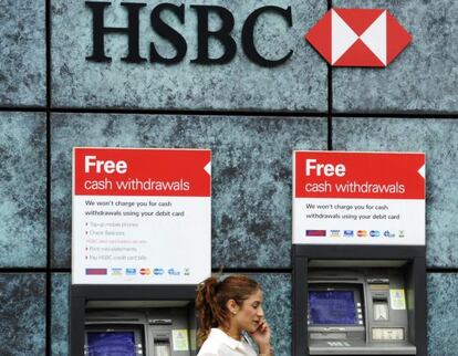 Una sucursal de HSBC en Londres.