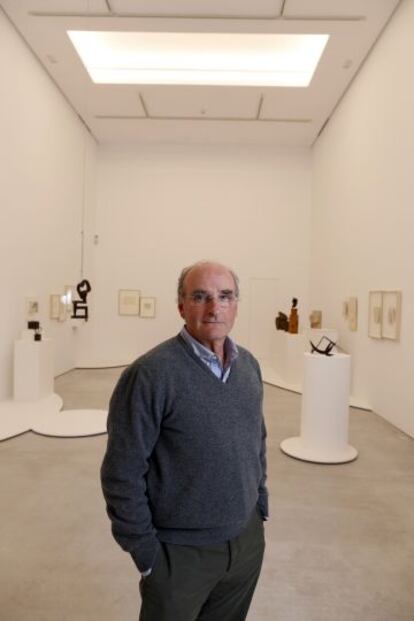 Ignacio Chillida, hijo del artista, en Madrid.