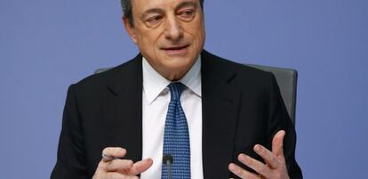 El presidente del BCE, Mario Draghi