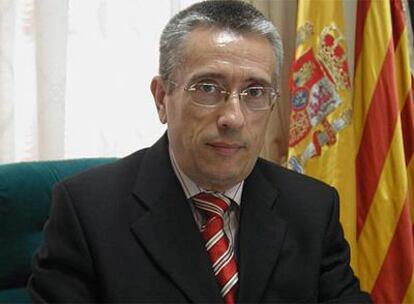 El alcalde de Polop, Alejandro Ponsoda, en una imagen de archivo. Ponsoda ha fallecido en el hospital tras pasar ocho días en estado crítico. Fue tiroteado a la puerta de su casa.