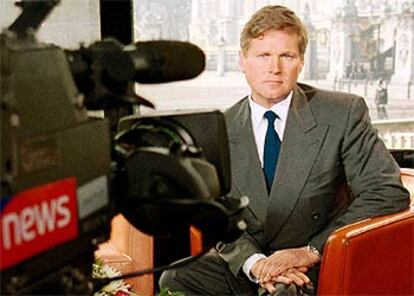 James Forlong, durante una de sus apariciones en la cadena británica de televisión Sky News.
