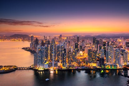 Vista panorámica de Ciudad de Panamá.