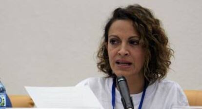 Jineth Bedoya, periodista colombiana y lider de la lucha contra la violencia de género.