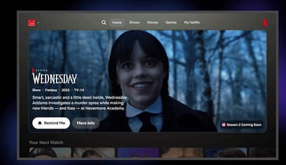 Nueva interfaz de Netflix