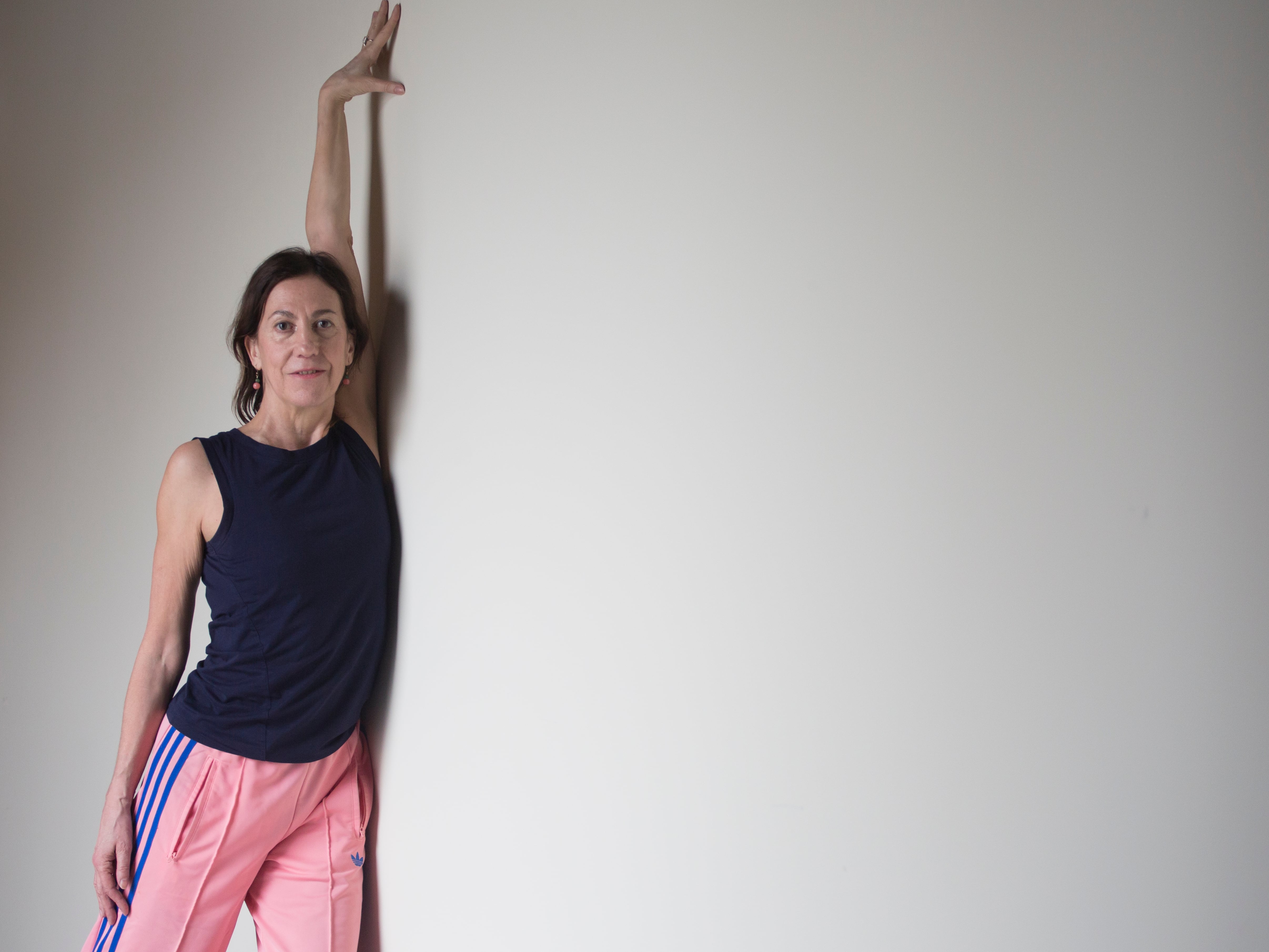 Jone San Martín, en el Centro de Danza Matadero de Madrid.