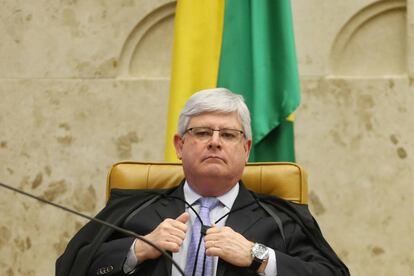 O procurador-geral Rodrigo Janot. 