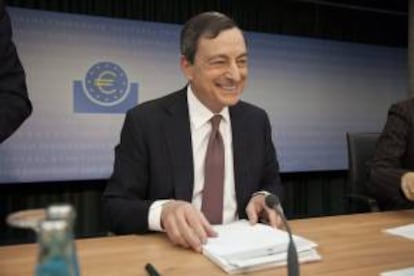 El presidente del Banco Central Europeo (BCE), Mario Draghi. EFE/Archivo