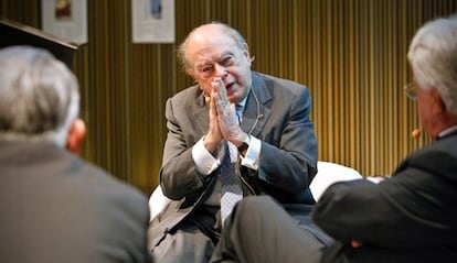 Jordi Pujol, en el Museo de Arte Contempor&aacute;neo en una imagen de 2012.