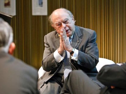 Jordi Pujol, al Museu d'Art Contemporani en una imatge del 2012.