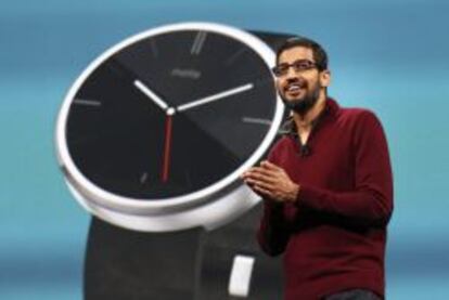 El vicepresidente senior de Android, Sundar Pichai.