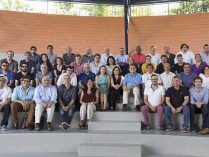 Autores asistentes a la edición de Centroamérica Cuenta de 2016, celebrada en Managua, Nicaragua.