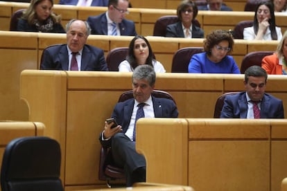El portavoz del PP en el Senado, Ignacio Cosidó.