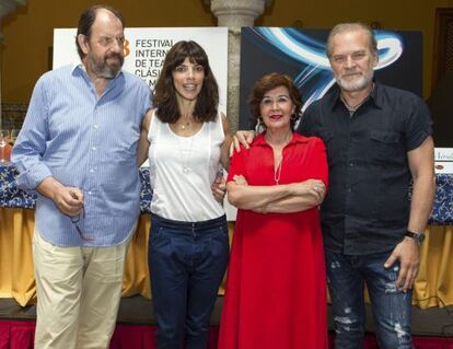 José María Pou, Concha Velasco, Maribel Verdú y Lluís Homar
