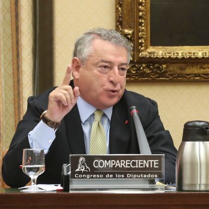 José Antonio Sánchez, en una imagen de archivo de una comparecencia parlamentaria de 2018.