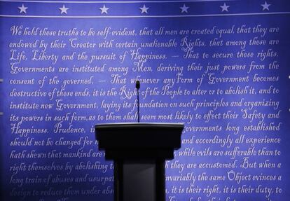 Lugar donde tendr&aacute; lugar el debate presidencial entre Hillary Clinton y Donald Trump.
 