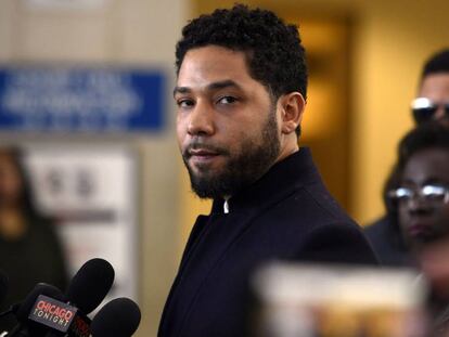 El actor Jussie Smollet, el pasado marzo.