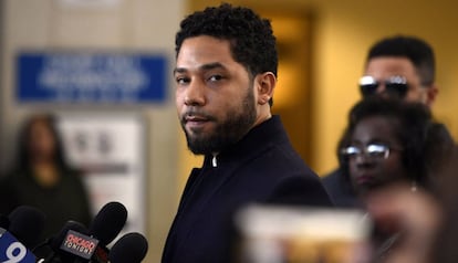 El actor Jussie Smollet, el pasado marzo.