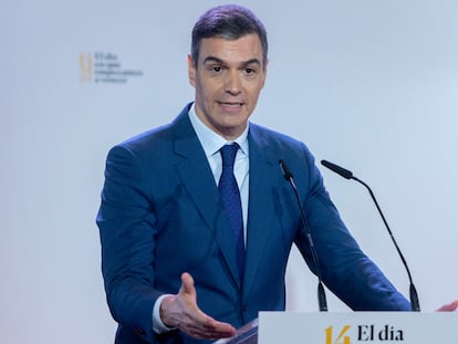 El presidente del Gobierno, Pedro Sánchez.