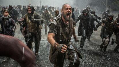 Russell Crowe, em uma imagem de 'Noé'.