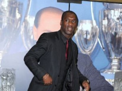 El futbolista Clarence Seedorf.
