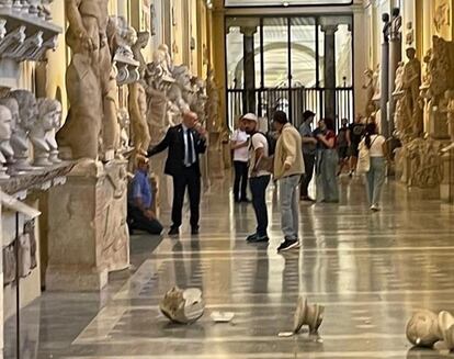 Museos Vaticanos accidente