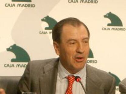 Ildefonso S&aacute;nchez Barcoj, exdirector general de Caja Madrid.