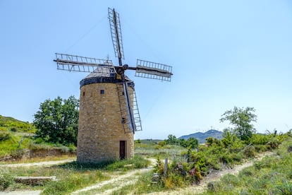 Molino del siglo XVII en Olleta, Valdorba (Navarra). 