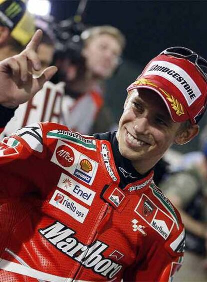 El piloto australiano Casey Stoner.