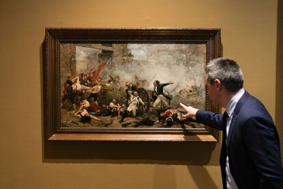 Una de las obras de la muestra 'Sorolla. Orígenes', en el Museo del pintor en Madrid.