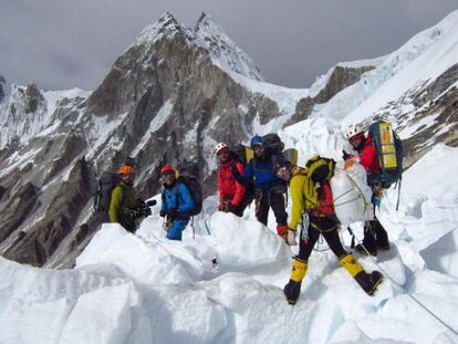 Jesús Calleja culmina su 'Desafío Everest'